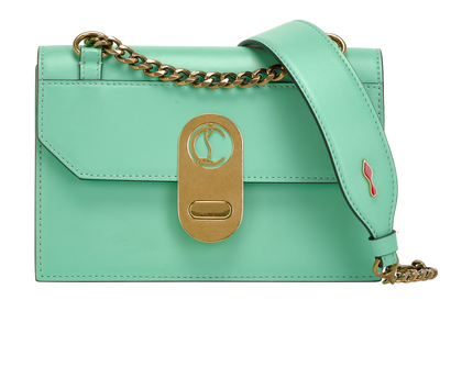 Mini Elisa, &pound;450, Handbags, Green, Leather, Front view